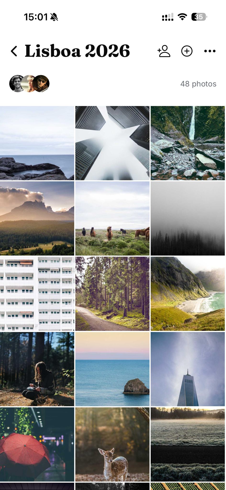 A shared fewso album holding 48 photos